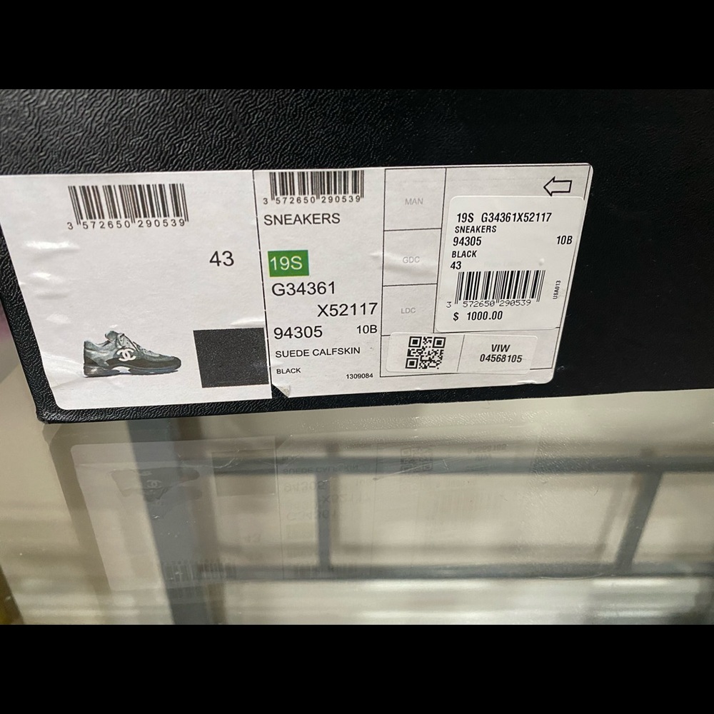 Rare Chanel runners for men